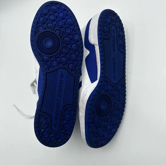 Adidas Forum White and Blue Men's Sneakers 10.5 - Picture 6 of 6
